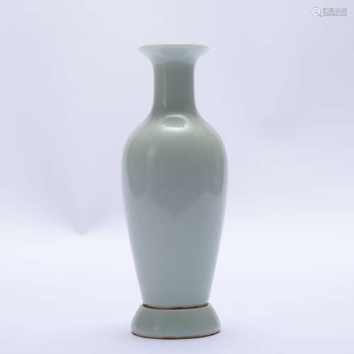 A celadon-glaze vase