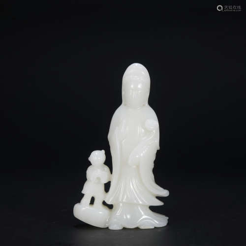 A jade Guanyin