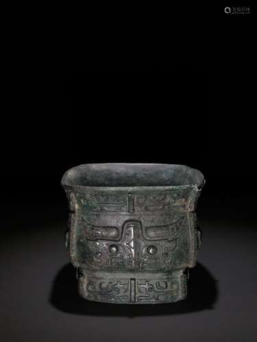 Bronze beast WenXiangLu.Specification: high 7.8 cm wide and ...