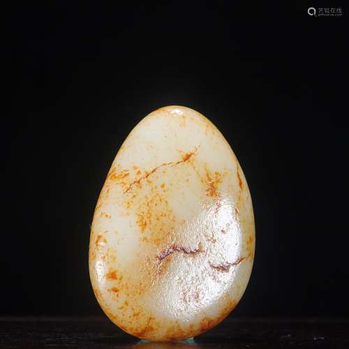 Hetian jade rough stoneSpecification: high generous 7 * 4.8 ...