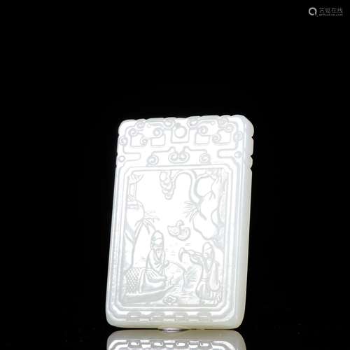 Stories of hetian jade, jade brandSpecification: high 5.9 3....