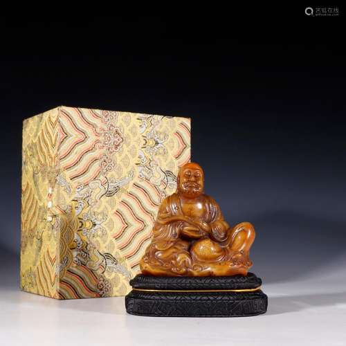 Field-yellow stone ruyi statuesSpecification: without a bott...