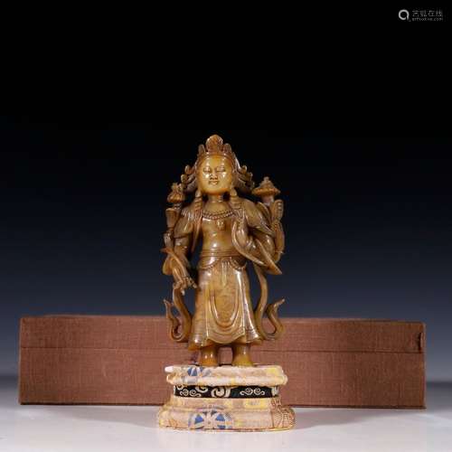 Field-yellow stoneBuddha statuesSpecification: without a bot...