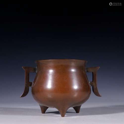 The old copper ears incense burnerSpecification: high 9.5 wi...