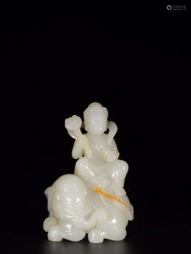 hetian jade statues puSize 13 cm high 8.8 x 6.1 cm wide weig...