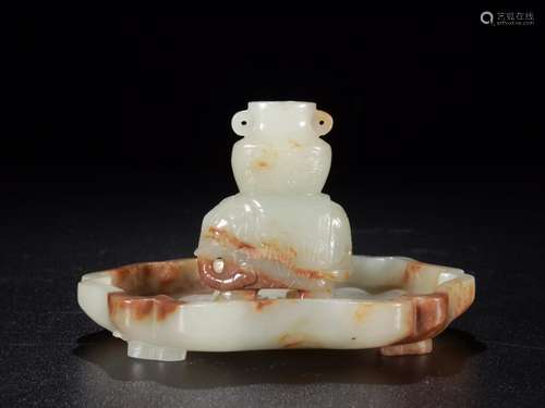 hetian jade peace there is like incenseSizeLike high 5.5 cm ...