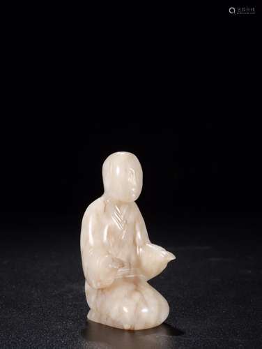 hetian jade the fairySize 6.3 cm wide and 3.4 x 3.1 cm weigh...