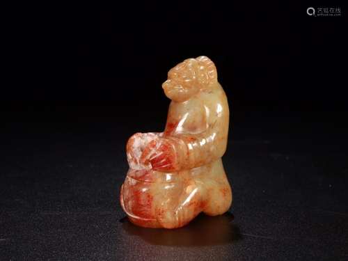 ancient jade the fairySize 6.8 cm wide and 5.1 x 3.3 cm weig...