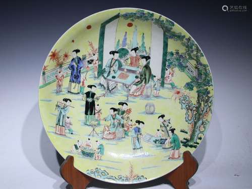 Colorful painting traditionalmarket - 7.5 cm high 42.6 cm in...