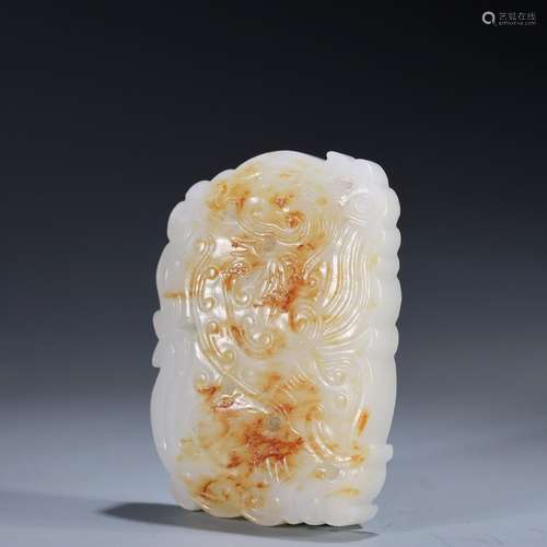 Accessories: hetian jade swan patternSpecification: 5.8 cm l...