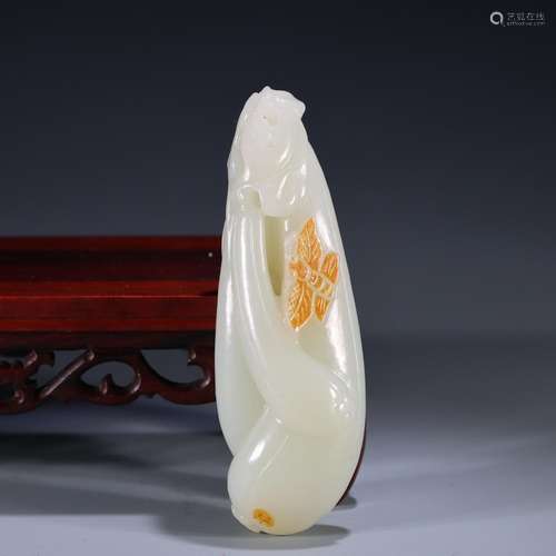 : hetian jade "wealthy" towel gourd accessoriesSpe...