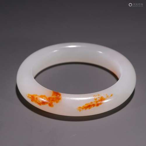 Hetian jade, seed makings element face braceletSpecification...