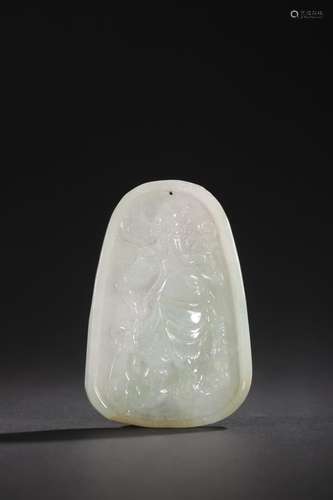 Jade - "the duke guan" listedSpecification: 8.2 cm...