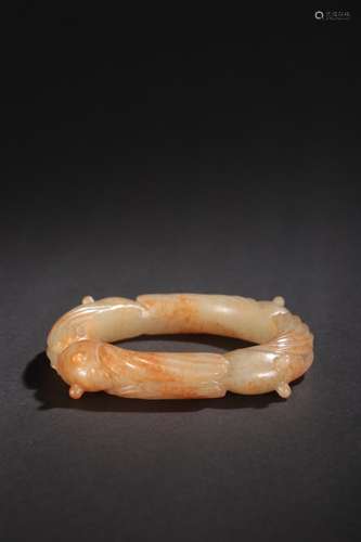 Hetian jade wong filled grain braceletsSpecification: articl...