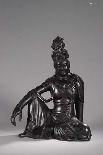 - lobular rosewood "guanyin" statueSpecification: ...