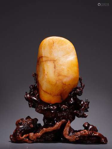 Hetian jade, seed makings rough stone furnishing articlesSpe...