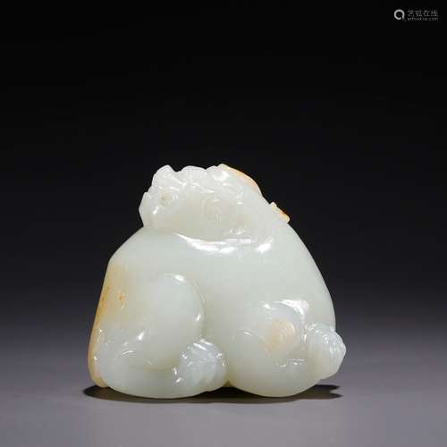 Hetian jade, seed makings benevolent the original stoneSpeci...