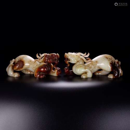 Hetian jade benevolent, the quality of the jade embellish, c...