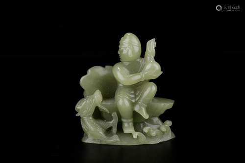 Furnishing articles, and hetian jade dragonSize: 7 * 3.5 * 9...