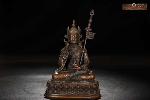 Precision casting copper foetus gold master padmasambhava st...