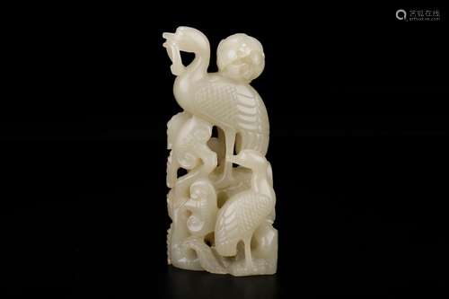 Hetian jade bird furnishing articlesSize: 5.5 * 4.5 * 12 cm ...