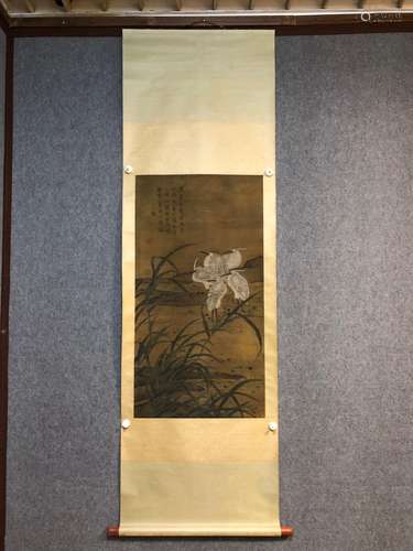 Seo hui silk scroll width is 97.5 52.5