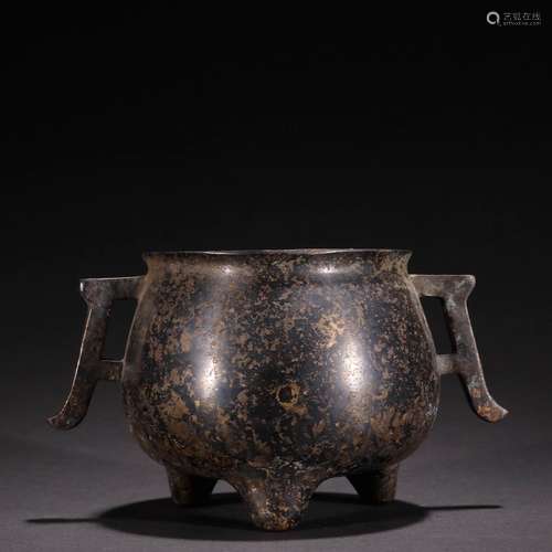 Incense burner, copper.Specification: high 9.5 wide 17 diame...