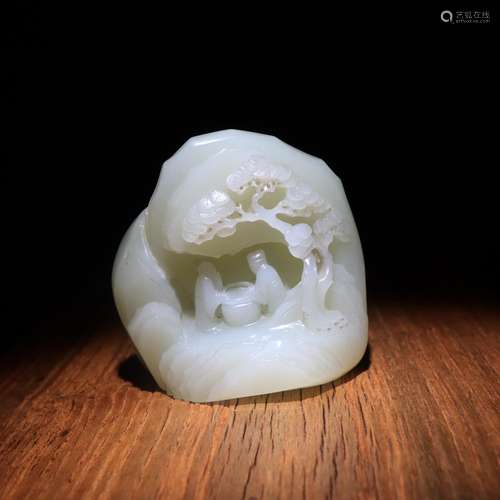 Stories of hetian jade dashanzi furnishing articles.Size 9 *...