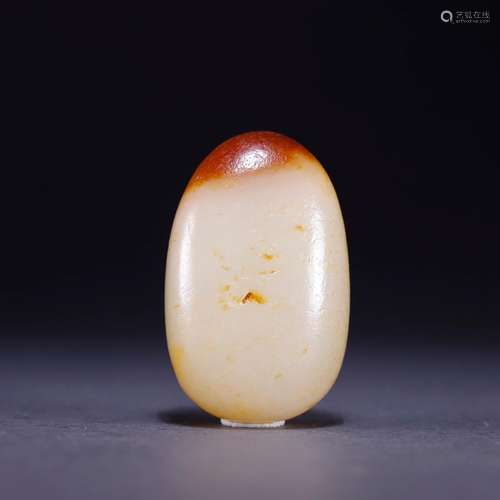 Hetian jade rough stone, size: 5.7 * * * * 3.6 2.6 cm, 96.8 ...