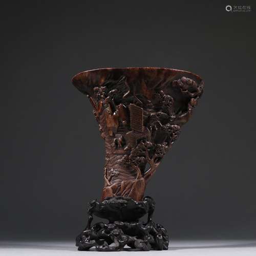 Angle of cup, Chen xiang diao dashanzi characters.Specificat...