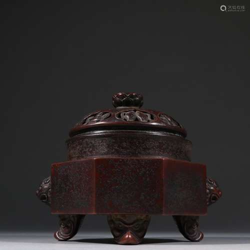 : copper foetus sweet aroma stove.Specification: 15 cm high ...