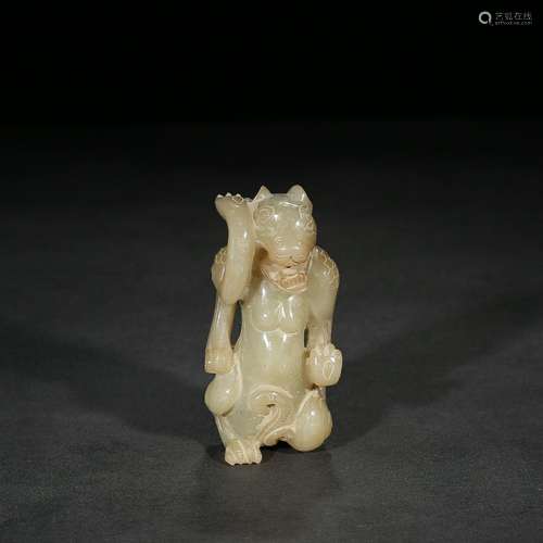 Ancient: hetian jade seed makings fly bear the thingSpecific...