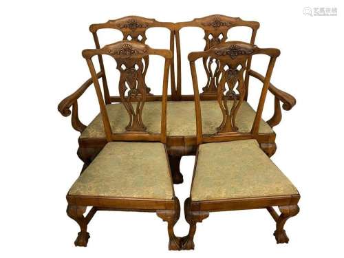 Chippendale Style Child's Settee & Pair of Chairs