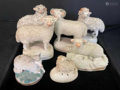 7 Staffordshire Sheep