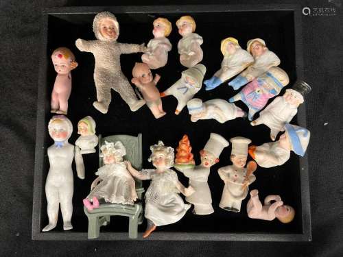 Figurine Lot incl Snow Baby, Kewpie etc