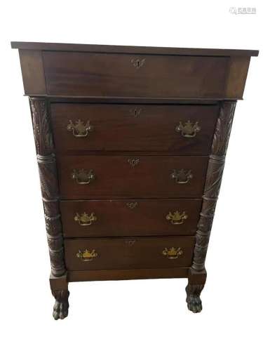 Federal Style Tall Chest of Drawers