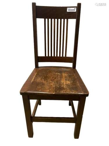 Mission Oak Single Chair