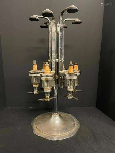 Chrome Art Deco Beverage Dispenser