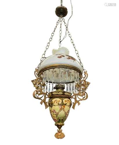 Hanging Art Nouveau Design Hanging Light