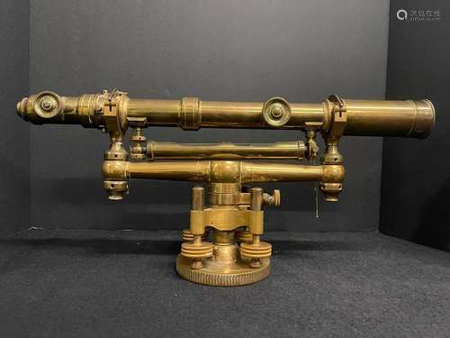 W + L E Gurley, Troy NY, Telescope, Sextant