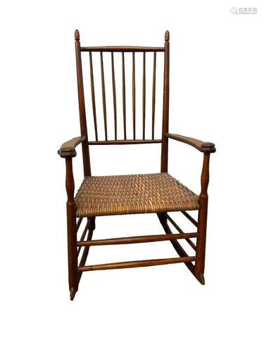 Shaker Rocking Chair w/ Split Reed Seat