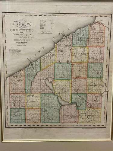 New York Maps incl. 1839 Chautauque County
