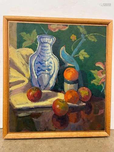 Keating Oil on Canvas Still Life Painting