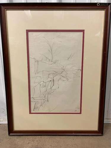 Charles Burchfield 1915 Pencil Drawing