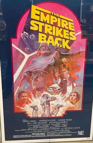 "The Empire Strikes Back" 1982 Movie Poster