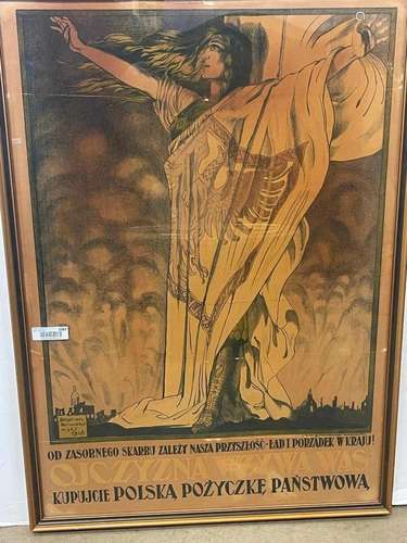 World War I Polish State Loan Poster, 1918