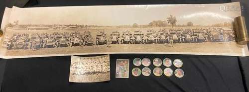 Lot incl Baseball Card, Coins, etc