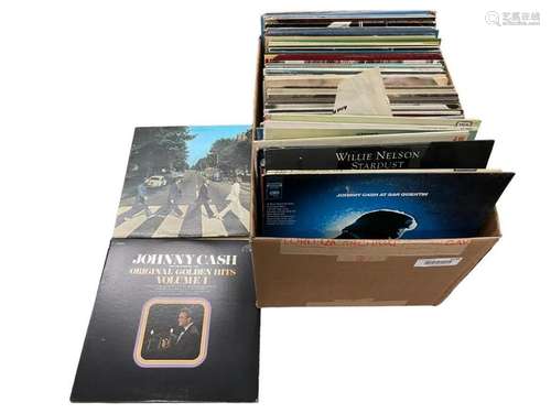 Lot of Misc Vinyl Records incl Abbey Road, etc