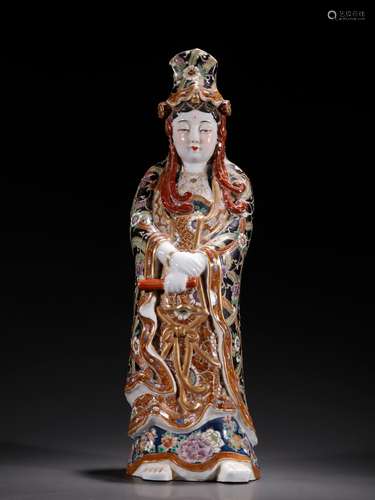 Japan, nine valley burn guanyin statuesSpecification: high 3...