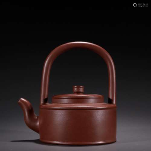 Old purple sand teapot element face to girderSpecification: ...